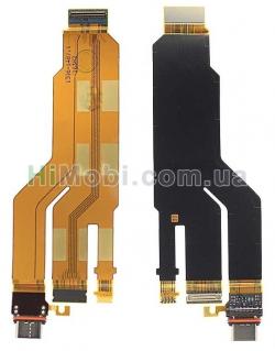 Шлейф (Flat cable) Sony F8331 Xperia XZ / F8332 / G8231 / G8232 з роз'ємом зарядки тип-C