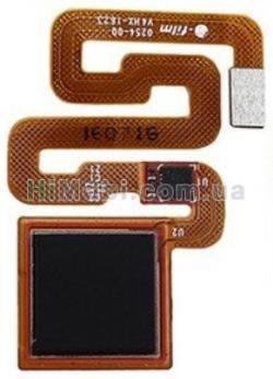 Шлейф (Flat cable) Xiaomi Redmi 3 / 3S / 4х з сканером відбитка пальця чорний