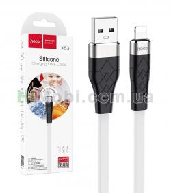 USB кабель Hoco X53 Angel Lightning білий 1.0m