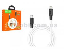 USB кабель універсал HOCO X21 Plus (Type-C/ Lightning) (1000мм) чорно-бiлий