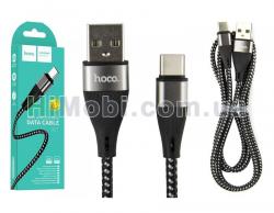 USB кабель Hoco X57 Type-C (1000mm) чорний