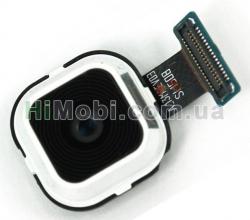 Камера Samsung A500 F Galaxy A5 Duos/ A500 FU/ A500 H велика біла зі шлейфом