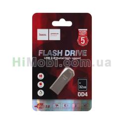 USB флеш Hoco UD4 32GB (Сталевий)