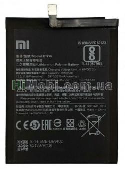 АКБ оригінал Xiaomi BN36 (Mi 6X)