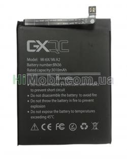АКБ GX BN36 Xiaomi Mi6X/ Mi A2 3010mAh
