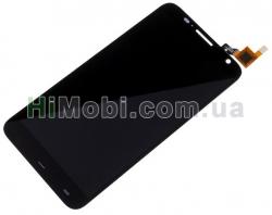 Дисплей (LCD) Alcatel 6050Y One Touch Idol 2S/ 6050D з сенсором чорний