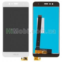 Дисплей (LCD) Asus ZenFone 3 MAX (ZC520TL) з сенсором білий