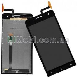 Дисплей (LCD) Asus ZenFone 5 (A500CG/ A500KL/ A501CG/ A502CG) з сенсором чорний