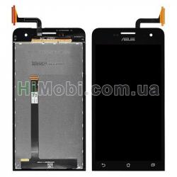 Дисплей (LCD) Asus ZenFone 5 Lite (A502CG) з сенсором чорний