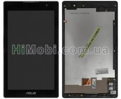 Дисплей (LCD) Asus ZenPad C Z170C 7.0 (Z170МG) з сенсором чорний + рамка срібло