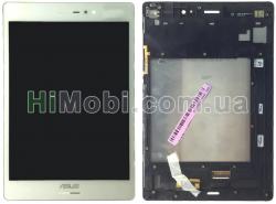 Дисплей (LCD) Asus ZenPad S Z580C 8.0" з сенсором чорний + рамка срiбна