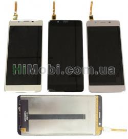 Дисплей (LCD) Blackview P2 з сенсором золотий