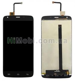 Дисплей (LCD) Doogee (HomTom) HT6/ HT6 Pro з сенсором чорний