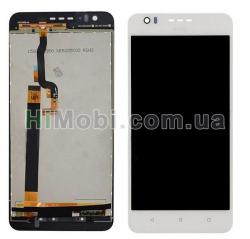Дисплей (LCD) HTC 10 Desire Compact/ 825 Desire з сенсором білий
