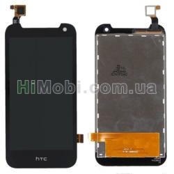 Дисплей (LCD) HTC 310 Desire з сенсором чорний