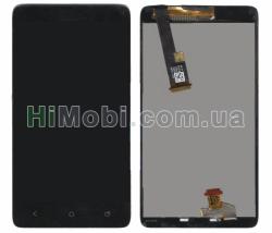 Дисплей (LCD) HTC 400 Desire Dual Sim/ T528w One SU з сенсором чорний