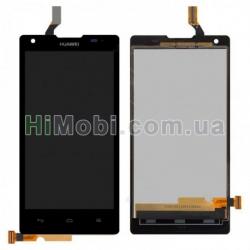Дисплей (LCD) Huawei G700-U10 з сенсором чорний