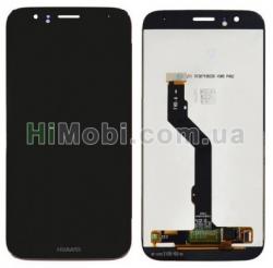Дисплей (LCD) Huawei G8 (RIO-L01)/ GX8 з сенсором чорний