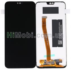 Дисплей (LCD) Huawei Honor 10 (COL-L29) з сенсором чорний без вiдбитка