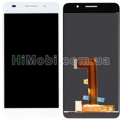 Дисплей (LCD) Huawei Honor 6 H60-L02 з сенсором білий