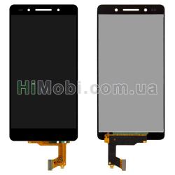 Дисплей (LCD) Huawei Honor 7 PLK-L01 з сенсором чорний