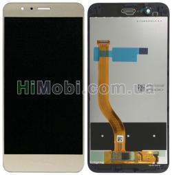Дисплей (LCD) Huawei Honor 8 Pro (DUK-L09)/ Honor V9 з сенсором золотий