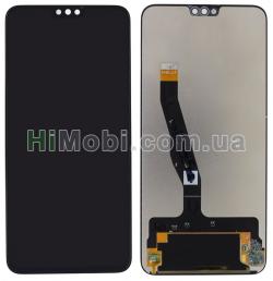 Дисплей (LCD) Huawei Honor 8X (View 10 Lite) з сенсором чорний оригінал PRC