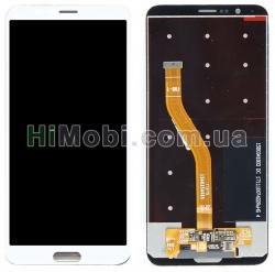 Дисплей (LCD) Huawei Honor V10 з сенсором білий