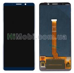 Дисплей (LCD) Huawei Mate 10 Pro (BLA-L09/ BLA-L29) з сенсором синій