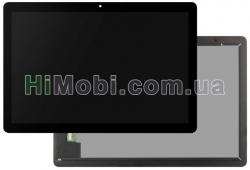 Дисплей (LCD) Huawei MediaPad T5 10 (AGS2-L09/ AGS2-W09) Wi-Fi з сенсором чорний без вирiза