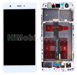 Дисплей (LCD) Huawei Nova (CAN-L11) FHD-B з сенсором білий + рамкка без мікросхеми