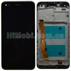 Дисплей (LCD) Huawei Nova Lite (2017) P9 Lite mini Y6 Pro (2017) з сенсором чорний + рамка