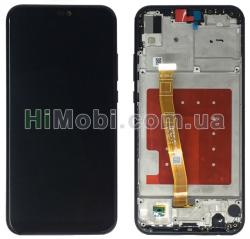 Дисплей (LCD) Huawei P20 Lite Dual Sim (ANE-L21) з сенсором чорний + рамка срібло