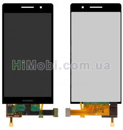 Дисплей (LCD) Huawei P6-U06 з сенсором чорний