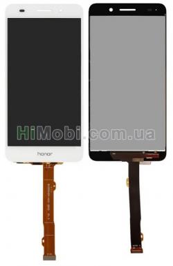 Дисплей (LCD) Huawei Y6 II (CAM-L21)/ Honor 5A (CAM-AL00) з сенсором білий