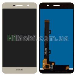 Дисплей (LCD) Huawei Y6 Pro (TIT-U02/ TIT-AL00)/ Enjoy 5/ Honor Play 5X з сенсором золотий