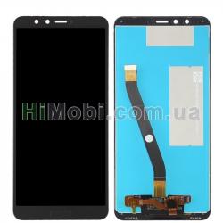 Дисплей (LCD) Huawei Y9 2018 з сенсором чорний