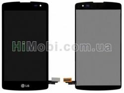 Дисплей (LCD) LG D295 L Fino Dual з сенсором чорний оригінал PRC