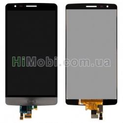 Дисплей (LCD) LG D724/ D722/ D725/ D728 G3 mini з сенсором сірий