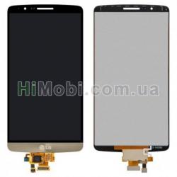 Дисплей (LCD) LG D855/ D858/ D859 Optimus G3 з сенсором золотий