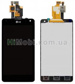 Дисплей (LCD) LG E971 Optimus G/ E973/ E975/ E976/ E977/ E987/ F180 з сенсором чорний