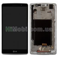 Дисплей (LCD) LG H540F G4 Stylus Dual/ H542/ H631/ H635/ LS770 з сенсором чорний + рамка