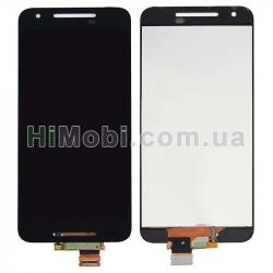 Дисплей (LCD) LG H791 Nexus 5X з сенсором чорний