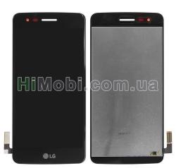 Дисплей (LCD) LG M200N K8 (2017)/ M210/ MS210/ US215 з сенсором чорний оригінал + рамка PRC