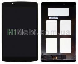 Дисплей (LCD) LG V480 G Pad 8.0 Wi-Fi/ V490 з сенсором чорний
