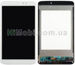 Дисплей (LCD) LG V500 G Pad 8.3 3G з сенсором білий