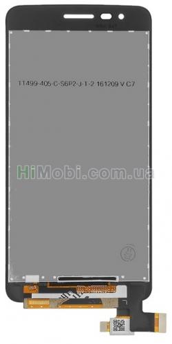 Дисплей (LCD) LG X240 Dual Sim K8 (2017) з сенсором білий оригінал PRC