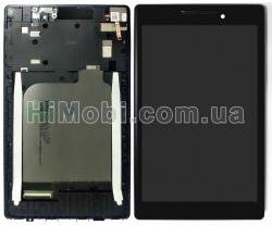 Дисплей (LCD) Lenovo A7-10 Tab 2/ A7-20F з сенсором чорний + рамка