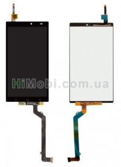 Дисплей (LCD) Lenovo A7010 X3 Lite/ Vibe K4 Note з сенсором чорний
