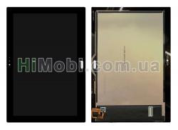 Дисплей (LCD) Lenovo Tab 4 10 Plus X704L з сенсором чорний оригінал PRC